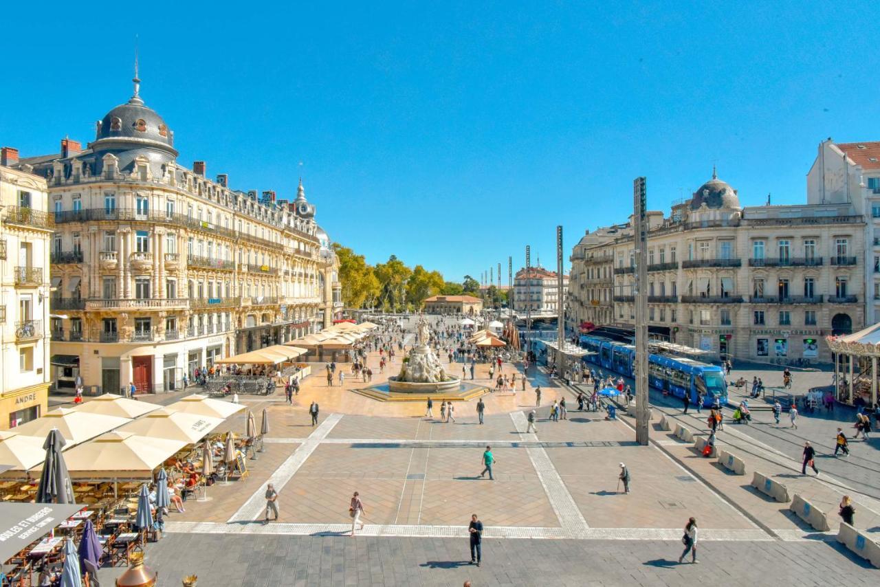 Appartement Montpellier Comedie Gare St Roch Exterior foto